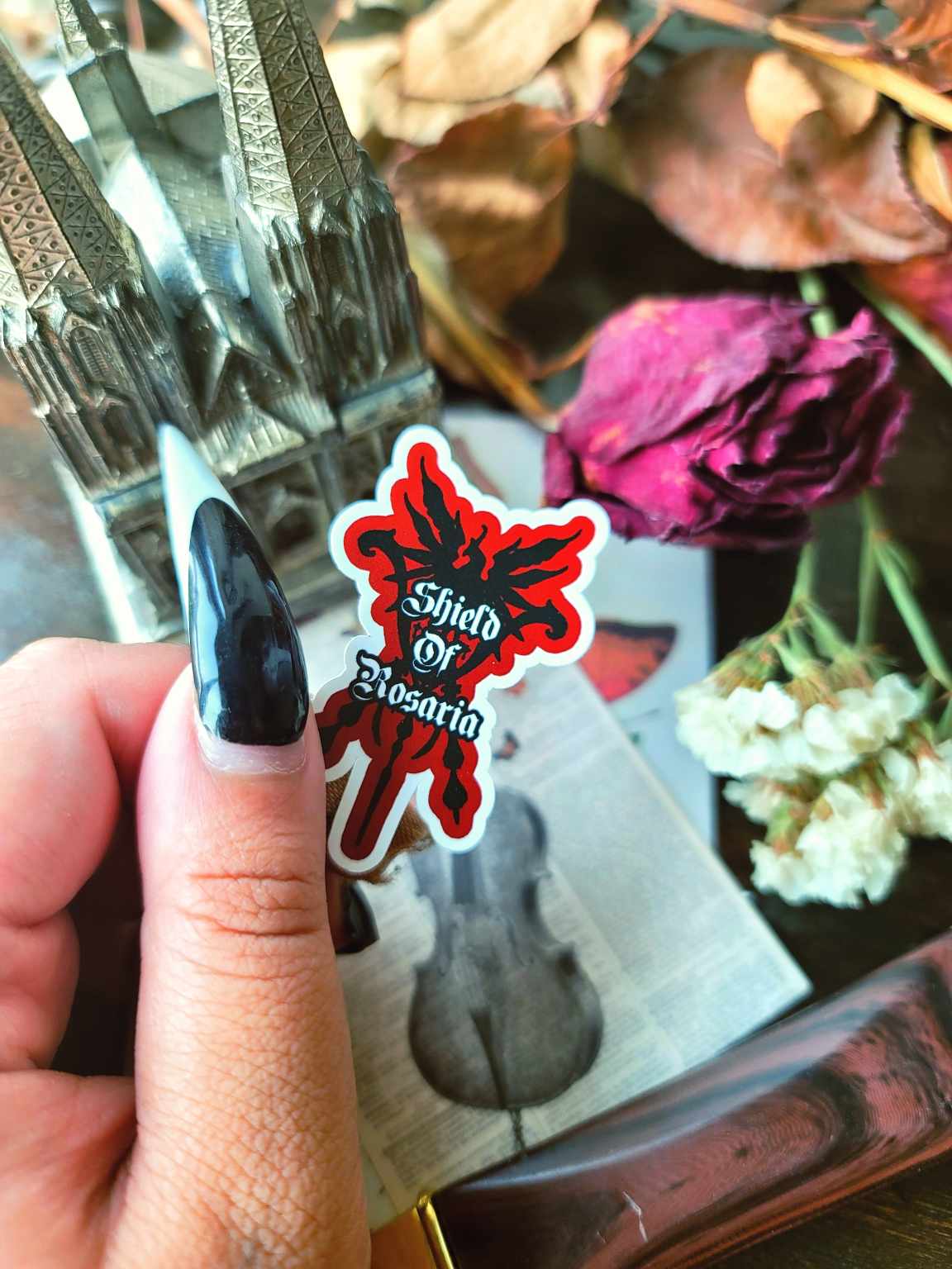 Shield of Rosaria FFXVI mini sticker