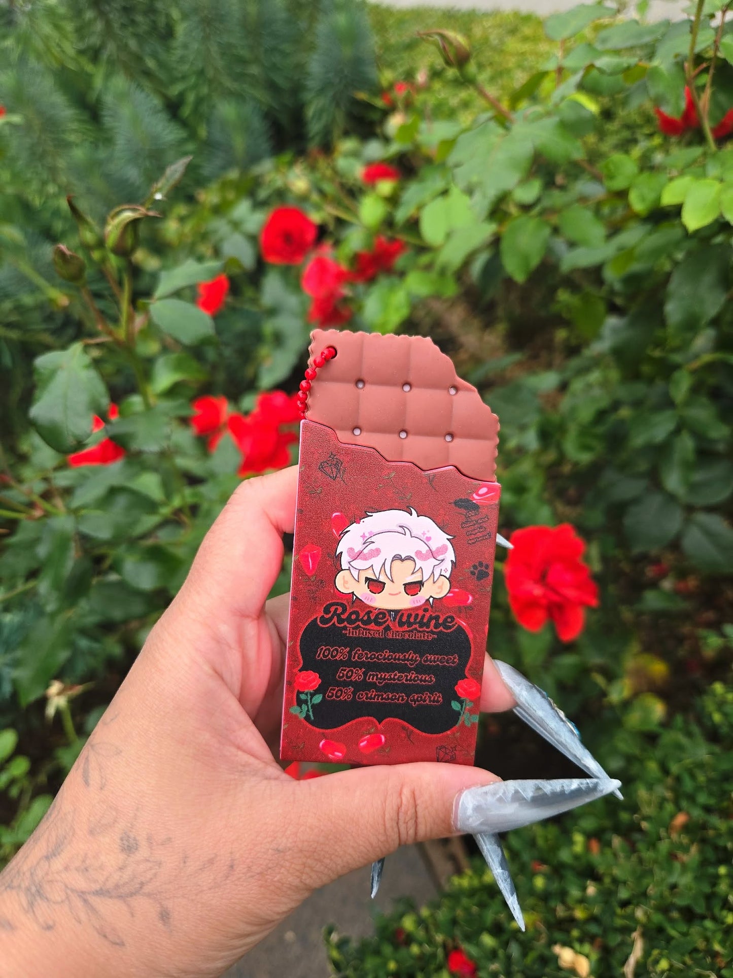 Sylus chocolate keychain