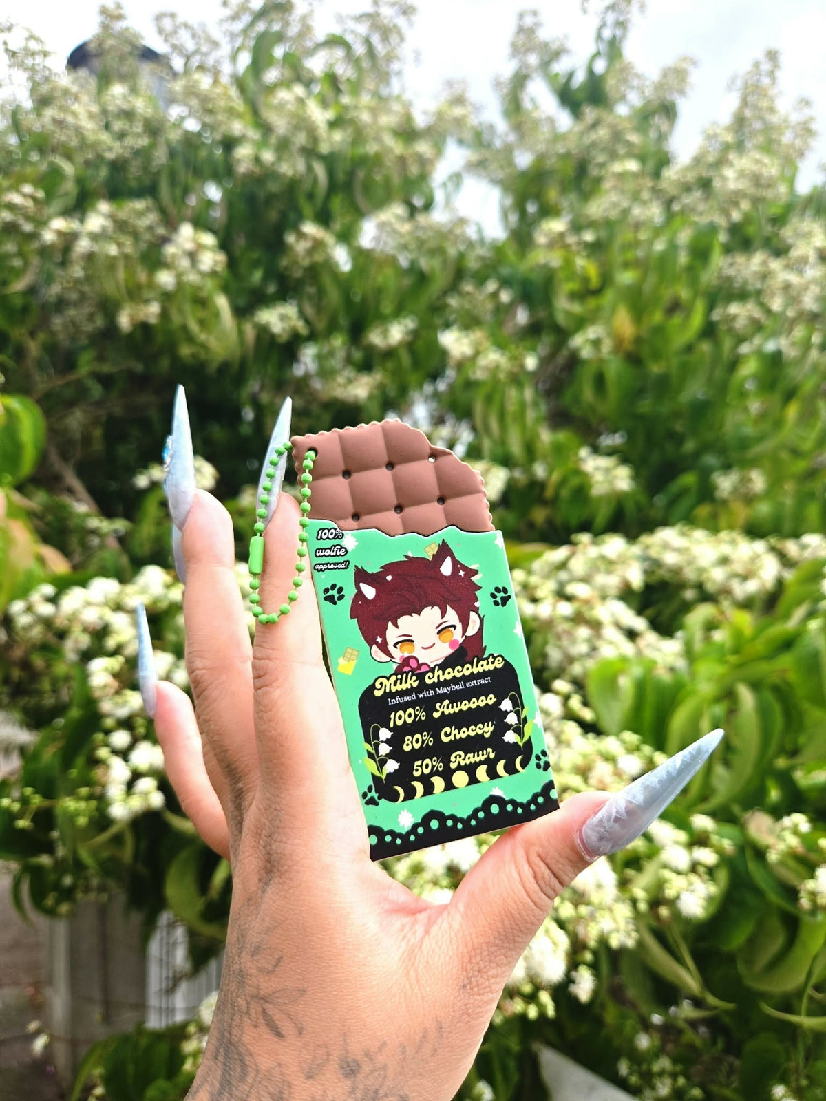 Valko chocolate keychain