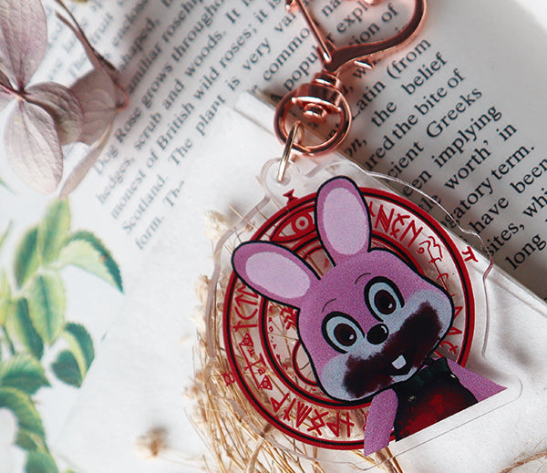 Robbie the rabbit charm