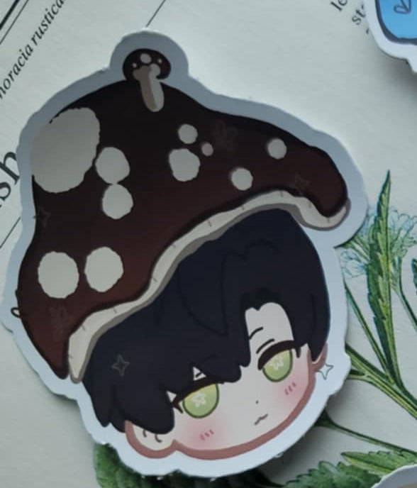 Zayne Mushcap sticker