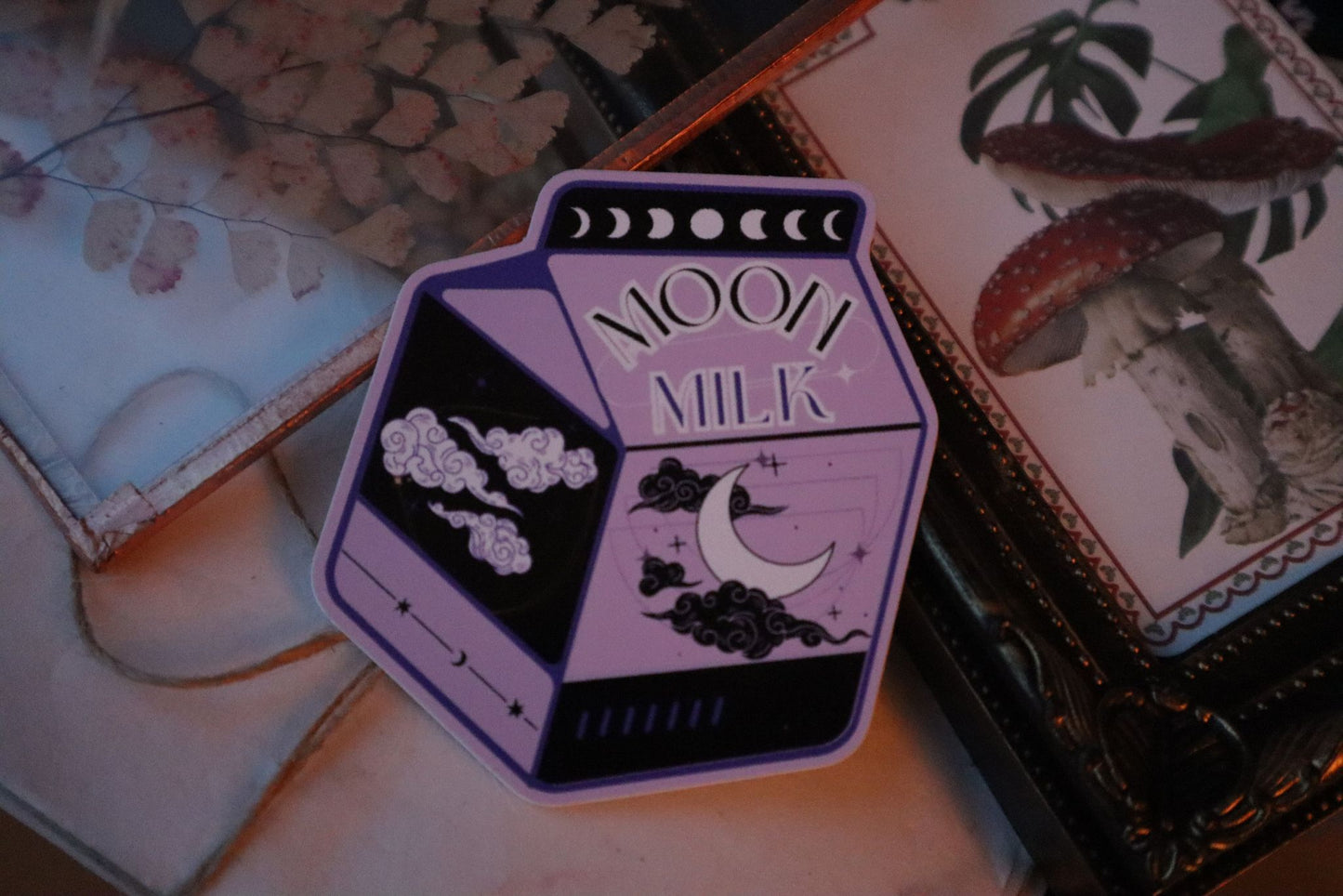 Moon Milk sticker