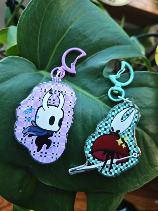Hornet and Vessel plaid charms
