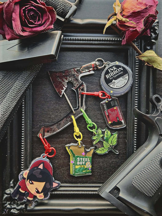 Leon's hatchet trinket carabiner