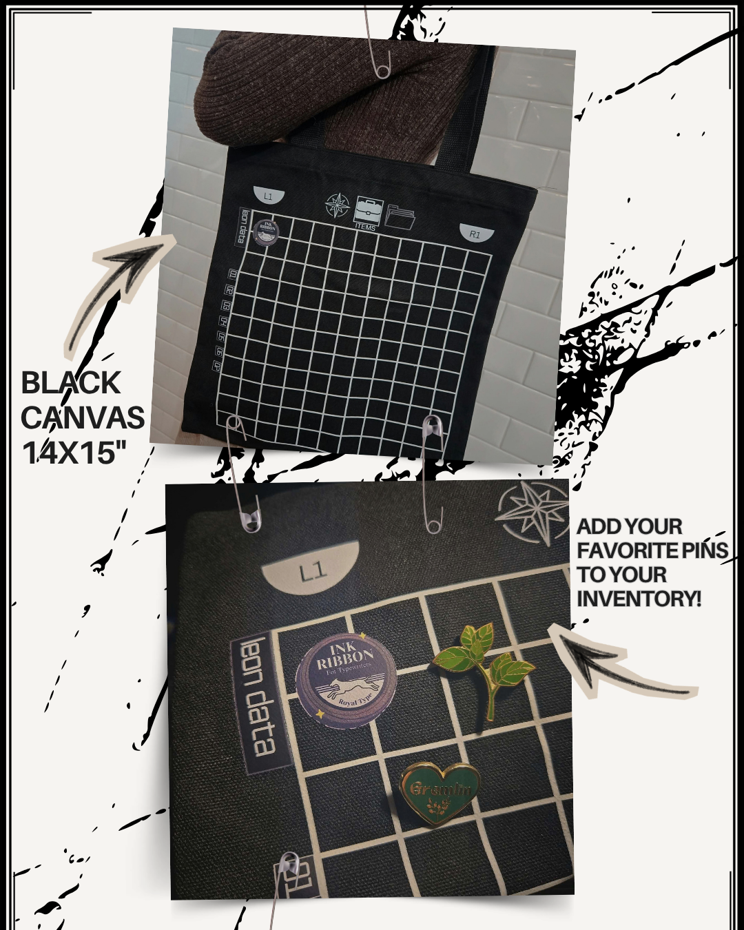 Leon Requiem inventory tote bag