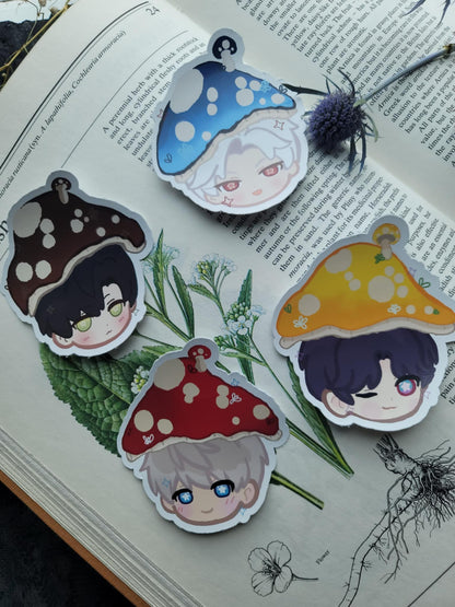 Xavier Mushcap sticker
