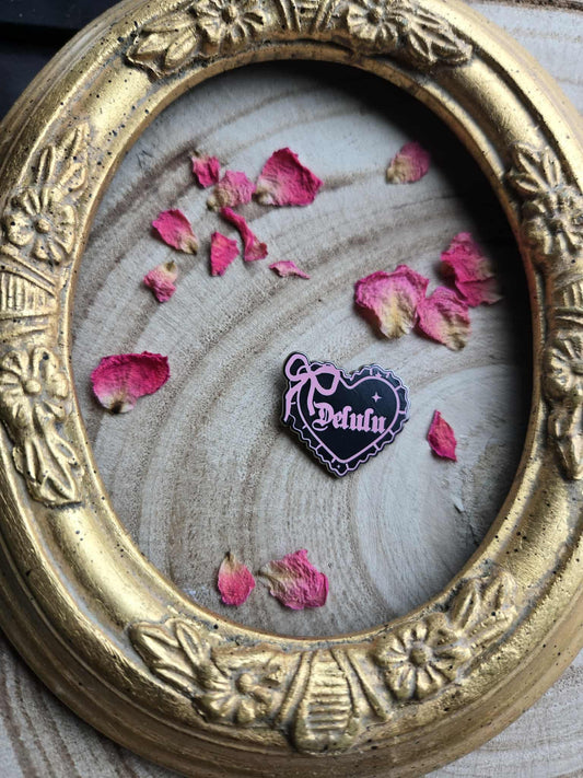 Delulu Enamel Pin