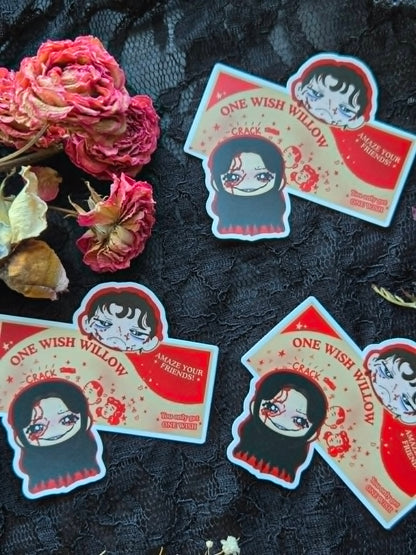 One wish willow - Bear and Nikki sticker
