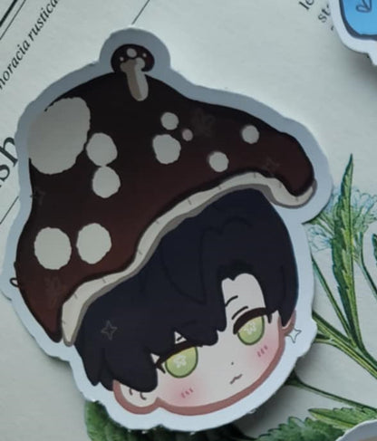 Zayne Mushcap sticker